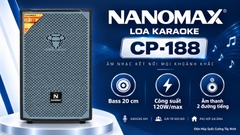 Loa Karaoke Nanomax CP-188 Bass 20cm 120W Max
