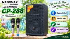 Loa Karaoke Nanomax CP-288 Bass 20cm 820W Max