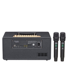 Loa karaoke xách tay SONCAMEDIA CS480PRO X2 180W RMS kèm 2 micro