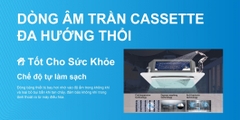 Điều hòa âm trần Aqua Inverter 1 chiều 25.000 BTU 1U71S1PJ2SA/AB71S2LR1FA