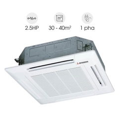 Điều hòa âm trần Cassette Mitsubishi 1 chiều Inverter 23.900 BTU FDT70YA-W5/FDC70YNA-W5
