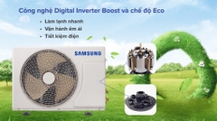 Điều hòa 1 chiều inverter Samsung Wind-Free AR13CYHAAWKNSV 12.000 BTU