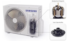 Điều hòa Samsung 18.000 BTU 2 chiều inverter AR18ASHZAWKNSV