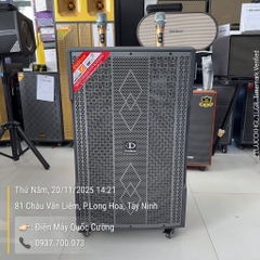Loa karaoke kéo Dalton 15G500XP Bass 40cm, 600W