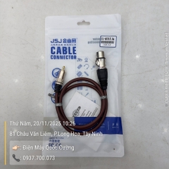 Dây canon - hoa sen JSJ 607B/0.8m