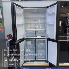 Tủ Lạnh Aqua Inverter 469 Lít AQR-M536XA(GB)