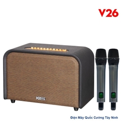 Loa karaoke xách tay ACNOS ACOUSTIC 3 V26 Bass 25cm 220W