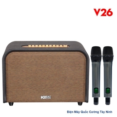 Loa karaoke xách tay ACNOS ACOUSTIC 3 V26 Bass 25cm 220W