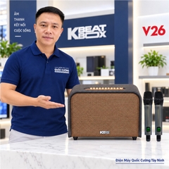 Loa karaoke xách tay ACNOS ACOUSTIC 3 V26 Bass 25cm 220W