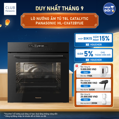 Lò nướng âm tủ Panasonic 78 lít Catalytic HL-CX672BYUE