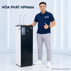 Máy lọc nước RO nóng nguội lạnh Hydrogen Hòa Phát HPN666 11 lõi