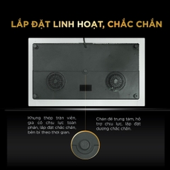 [MADE IN THAILAND] Bếp Từ Đôi BlueStone ICB-6939 5200W - Miễn phí lắp đặt, cắt đá