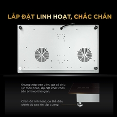 [MADE IN THAILAND] Bếp Từ Đôi BlueStone ICB-6949 5200W - Miễn phí lắp đặt, cắt đá