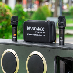 Loa Kéo Bình & Điện Nanomax Pro-215B Bass Đôi 40cm 2200w