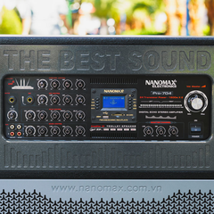 Loa Kéo Điện Nanomax Pro-704 Bass Đôi 50cm 3600w