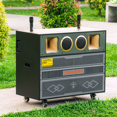 Loa Kéo Bình & Điện Nanomax Pro-218C Bass Đôi 50cm 3000w