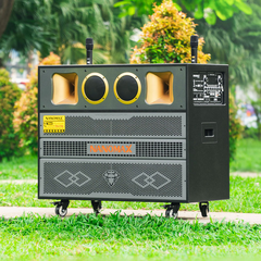 Loa Kéo Bình & Điện Nanomax Pro-218C Bass Đôi 50cm 3000w