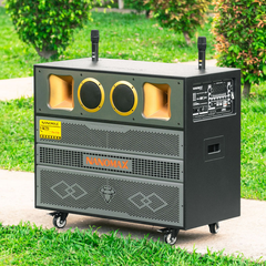 Loa Kéo Bình & Điện Nanomax Pro-218C Bass Đôi 50cm 3000w
