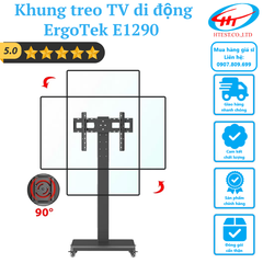 Khung treo TV di động ErgoTek E1290 – Xoay ngang / dọc