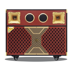 Loa karaoke kéo 4 Tấc Đôi VHM GD215 – 4300
