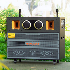 Loa Kéo Bình & Điện Nanomax Pro-500 Bass Đôi 50cm 3050w