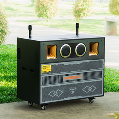 Loa Kéo Bình & Điện Nanomax Pro-500 Bass Đôi 50cm 3050w