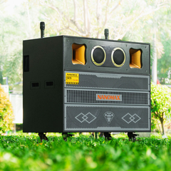 Loa Kéo Bình & Điện Nanomax Pro-500 Bass Đôi 50cm 3050w