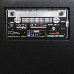 Loa Kéo Bình & Điện Nanomax Pro-500 Bass Đôi 50cm 3050w