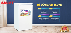 Tủ đông Sanaky 118 lít TD.VH160VD