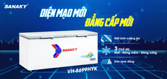 Tủ đông Sanaky 761 lít VH-8699HYK