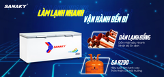 Tủ đông Sanaky 761 lít VH-8699HYK