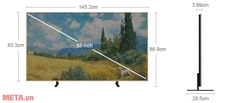 Google Tivi TCL QD-Mini LED 4K 65 inch 65A400 Pro