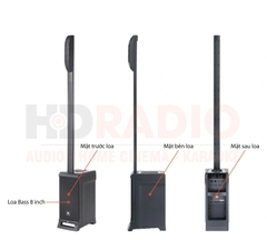 Loa JBL IRX ONE công suất 1300W Mixer 3 kênh