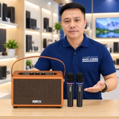 Loa karaoke SONCAMEDIA S30 V2 30W kèm 2 micro