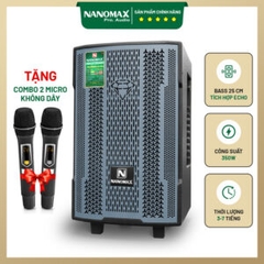 Loa Karaoke Nanomax A-10 Bass 25cm 350w