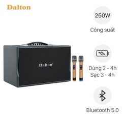 Loa karaoke xách tay Dalton PS-K8A luxury ( Bass 20cm, Công suất 250W )