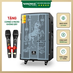 Loa Kéo Nanomax HD-36 Bass 40cm 600w