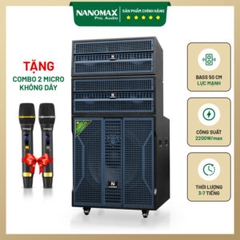Loa Kéo Nanomax Pro-503 Bass 50cm 2200w
