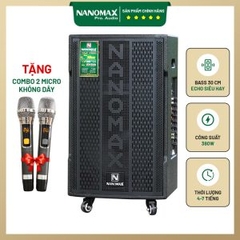 Loa Kéo Nanomax SK-12X3 Bass 30cm 380w