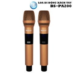 LOA DI ĐỘNG XÁCH TAY BOSA BS-PA200 CAM