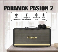 Loa karaoke Paramax Pasion 2 công suất 100W Bluetooth 5.0