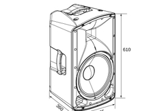 Loa Sumico Eurotech 612 bass 30 cm công suất 500W