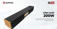 Loa soundbar Sumico HS54 200W RMS Bluetooth 5.0