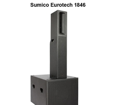 Loa cột Sumico Eurotech 1846 bass 45cm công suất 2800W Class D