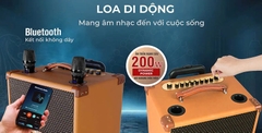 Loa karaoke Sumico Touring 10 bass 25.4cm Bluetooth 5.0