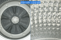 Máy giặt cửa trên Aqua 10 kg AQW-U100FT.BK