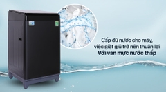 Máy giặt cửa trên Aqua 10 kg AQW-U100FT.BK