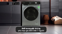 Máy giặt Hitachi Inverter 10,5 kg BD-1054HVOS