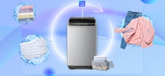 Máy giặt cửa trên Sharp 8,5 kg ES-Y85HV-S