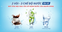 Máy lọc nước RO nóng nguội lạnh Sanaky VH-3210VD 10 lõi
